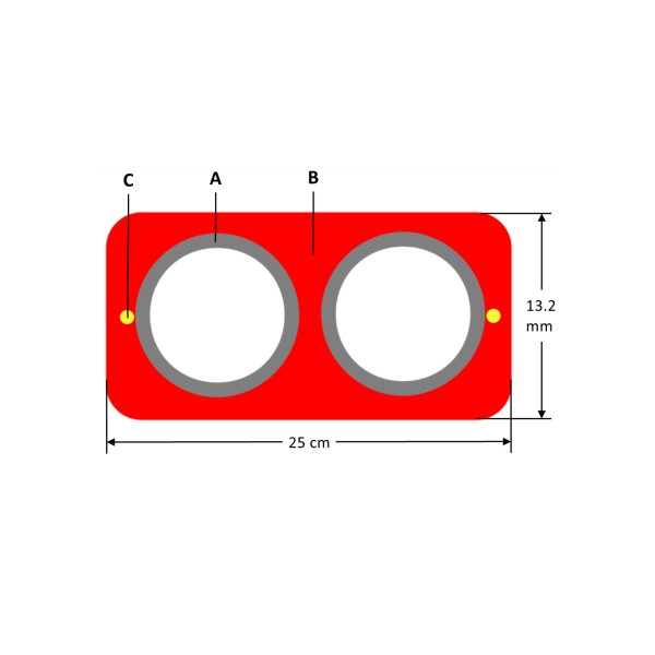 Flatpack for CIV with Strips, 2x3/8